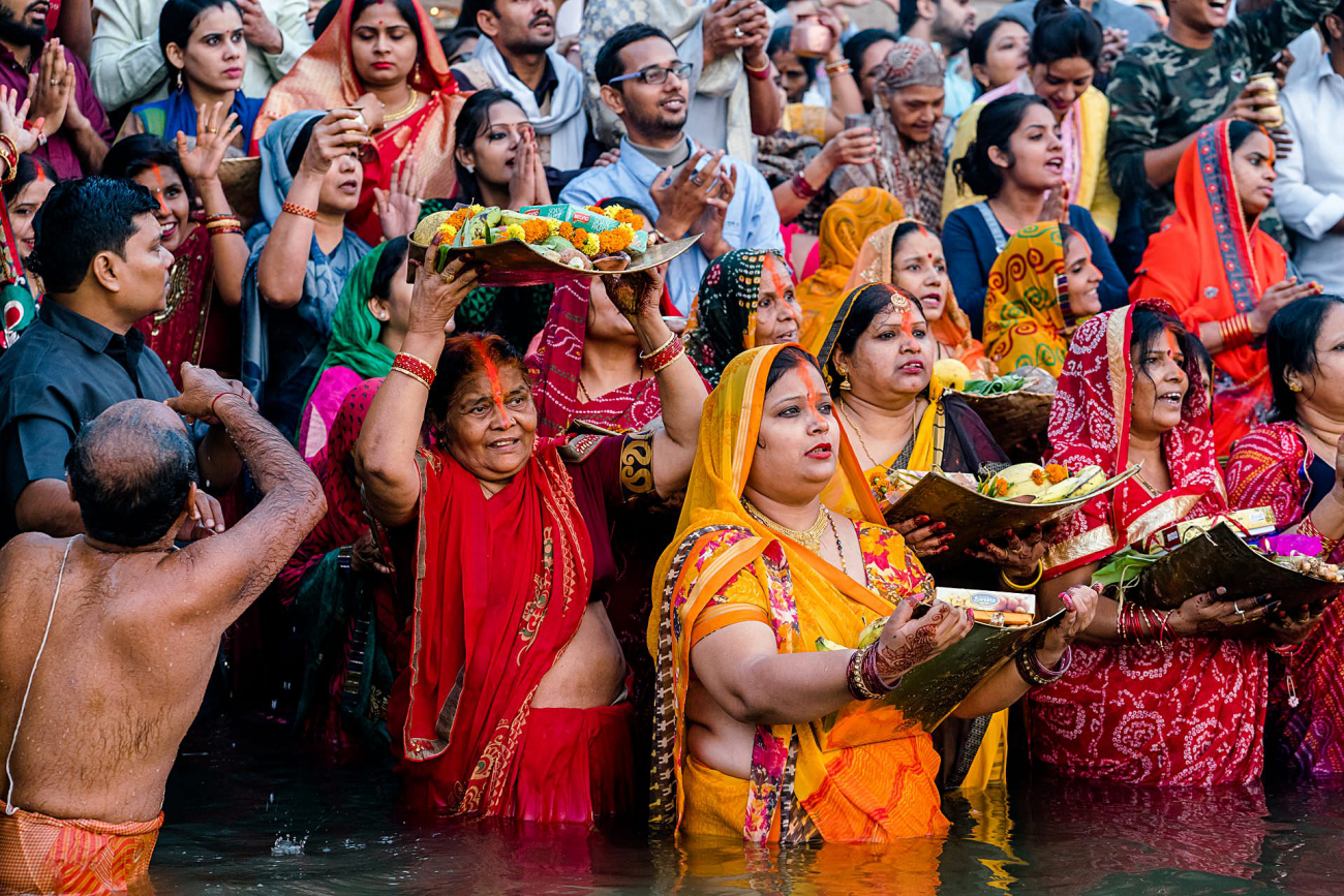 Indian festival in Varanasi